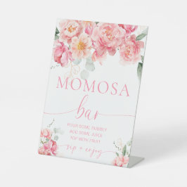 Piper Floral Baby Dusche Momosa Bar Sign Sockelschild
