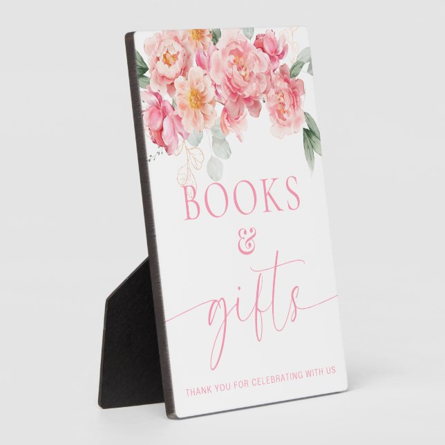 Piper Peony Blumenbücher und Geschenke Tabletop Un Fotoplatte (Seite)