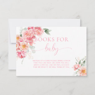Piper Peony Bücher für Babys Wunschkarte Einladung