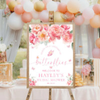 Piper Peony Butterflies Brautparty Willkommen