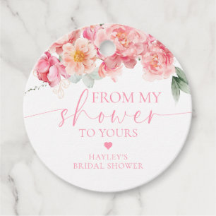 Piper Pfingstrose Floral Von Meinem Bad Zu Deinem Geschenkanhänger