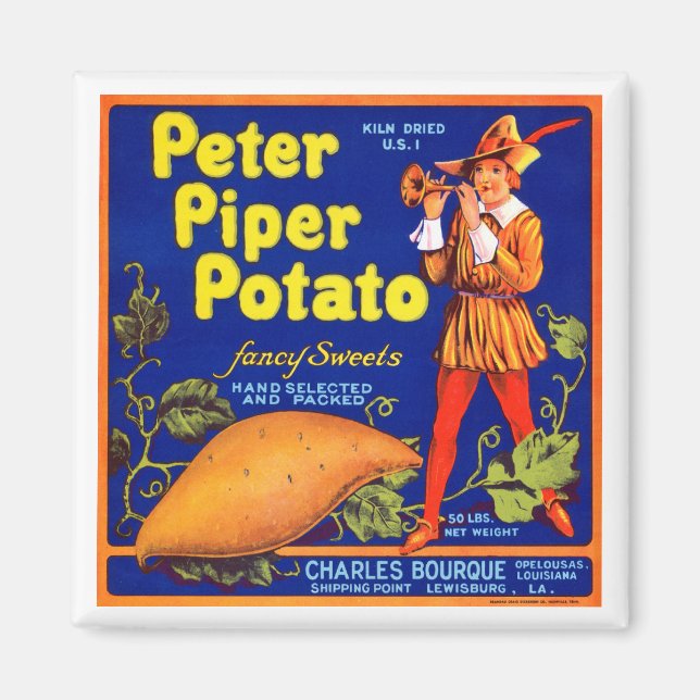 Piper Potato Magnet (Vorne)