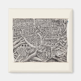 Pipescape, von Brian Benson Magnet