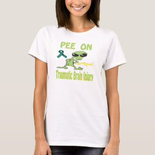 Pipi auf traumatischem Gehirn-Verletzungs-Shirt T-Shirt
