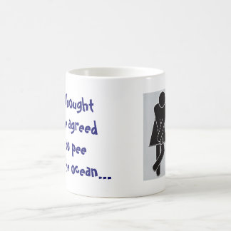 Pipi in der Ozean Tasse