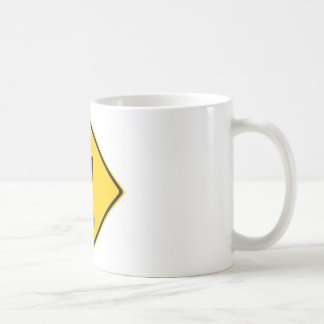 Pipi keucht Verkehrsschild Kaffeetasse