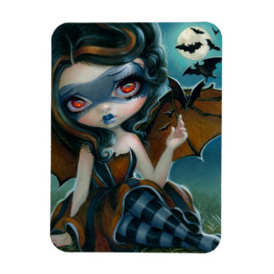 "Pipistrello" Flexmagnet Magnet