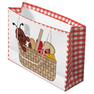 Pique-nique fourmis grand sac cadeau