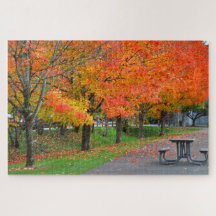 Pique-nique Table Personnalisée Jigsaw Puzzle