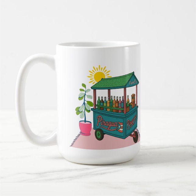 Piragua Puerto Rico Tshirt Kaffeetasse (Links)