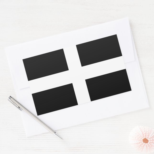 Piran-Flagge Rechteckiger Aufkleber (Umschlag)