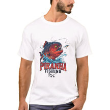 Piranha-Angler-Liebhaber – Kräftiges Angler-Design