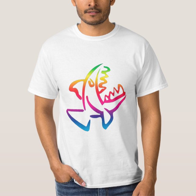 Piranha T-Shirt (Vorderseite)