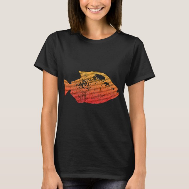 Piranha T-Shirt (Vorderseite)