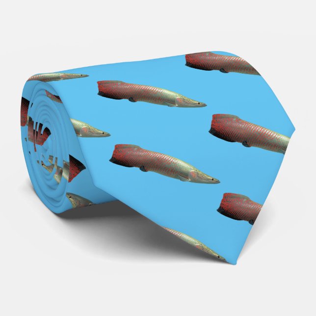 Pirarucu Krawatte (Gerollt)