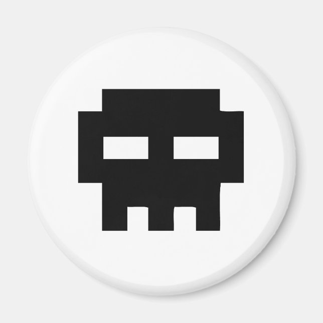 Pirat 8 Skull-Bits Magnet (Vorne)