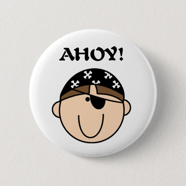 Pirat ahoi button (Vorderseite)