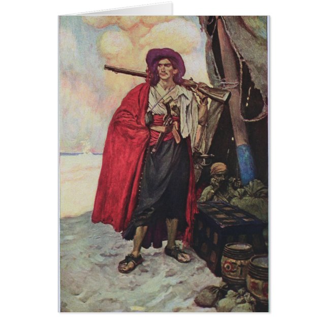 Pirat auf Strand (Vorne)