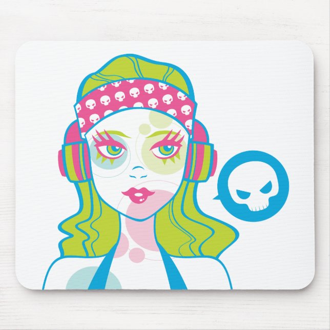 Pirat Gurl Mousepad (Vorne)