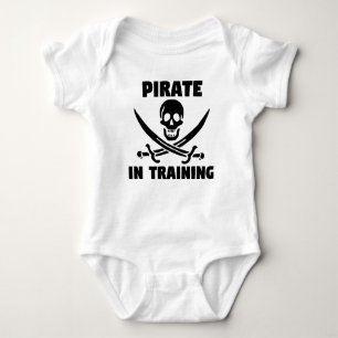 Pirat im Training Baby Strampler