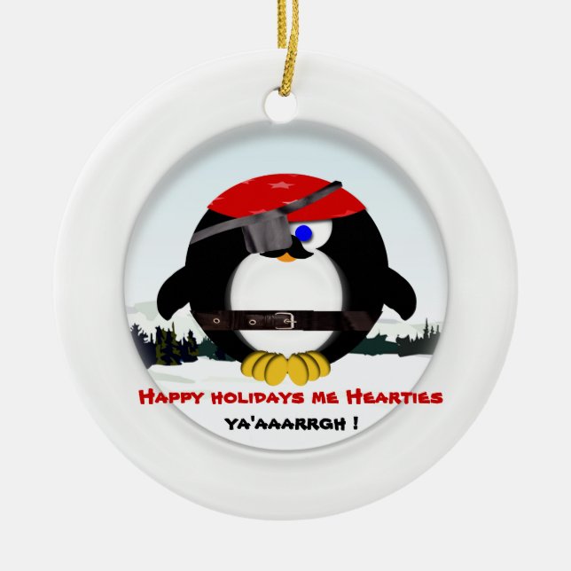 Pirat Keramikornament (Vorne)