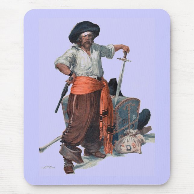 Pirat Mousepad (Vorne)