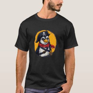 Pirat Pinguin  Süßer Pinguin mit Piratenhut T-Shirt