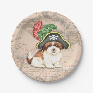 Pirat Shih Tzu Pappteller