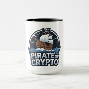 Pirat von Krypto Tasse