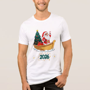 Pirat Weihnachtsmann 2026   Weihnachten  Tri-Blend Shirt
