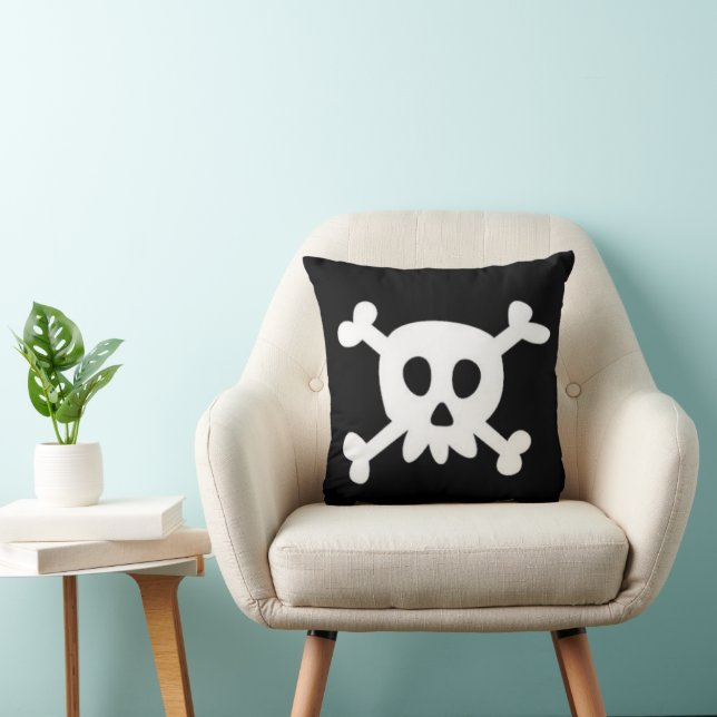 Pirate 16x16 Throw Kissen (Stuhl )