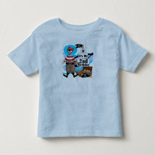 Pirate 2e anniversaire T-shirts et cadeaux