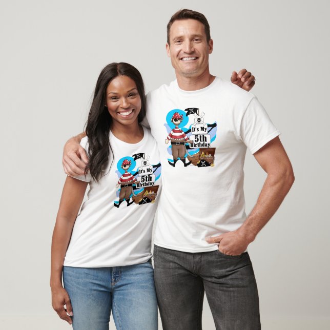 Pirate 5th Birthday Tshirts and Gifts (Unisex)