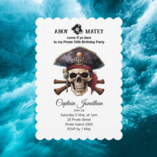 Pirate Adventure Awaits Einladung