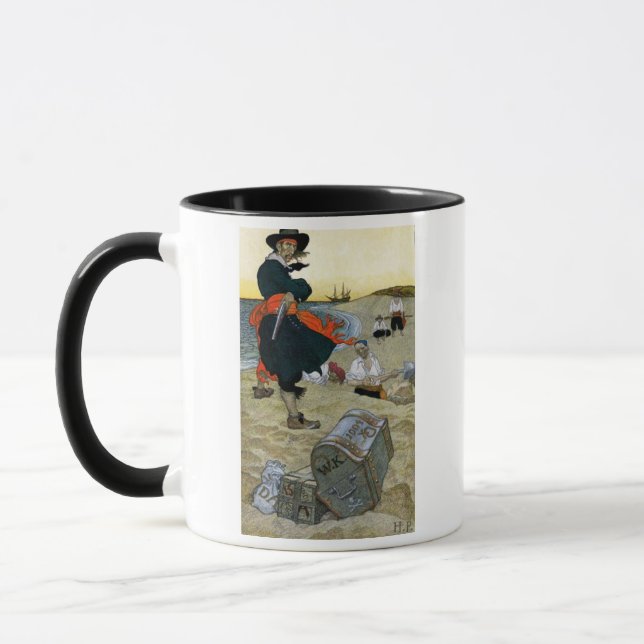 Pirate Art Tasse (Links)