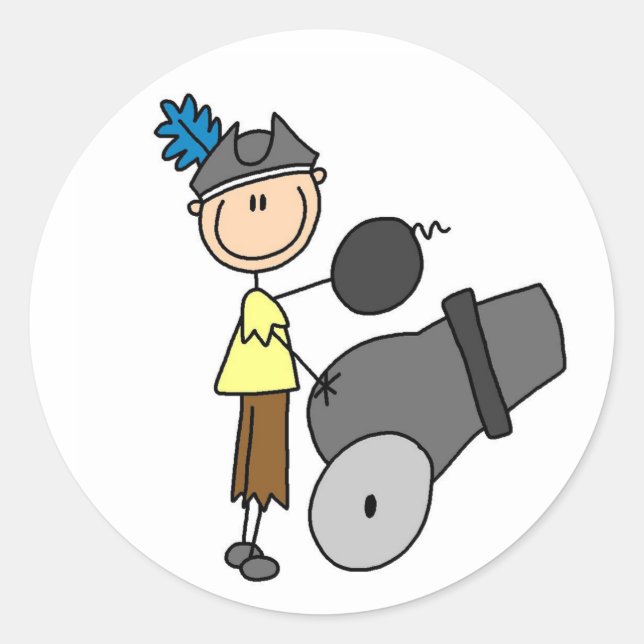 Pirate Avec Sticker Cannon (Devant)
