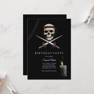 Pirate-Bachelor-Party - Thema Piraten Einladung