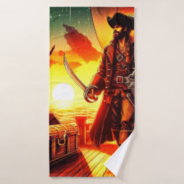 Pirate Badehandtuch