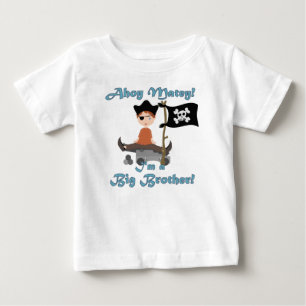 Pirate Big Brother Baby T-shirt