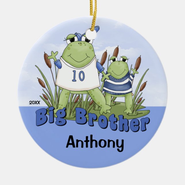 Pirate Big Brother Ornement de Noël (Devant)