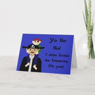 Pirate Birthday Karte