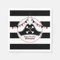Pirate Birthday Napkins
