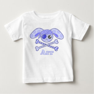 Pirate Blue Bunny Arr Baby T-shirt
