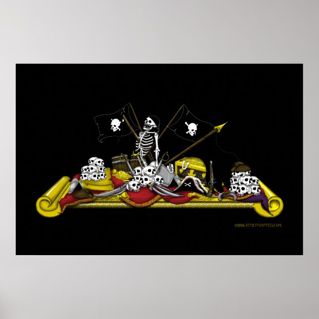 Pirate Bounty Poster (Vorne)