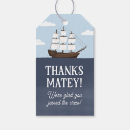 Pirate Boy Birthday Geschenkanhänger