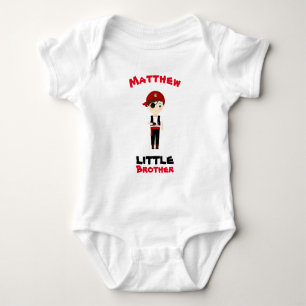 Pirate Boy Little Brother Baby Strampler