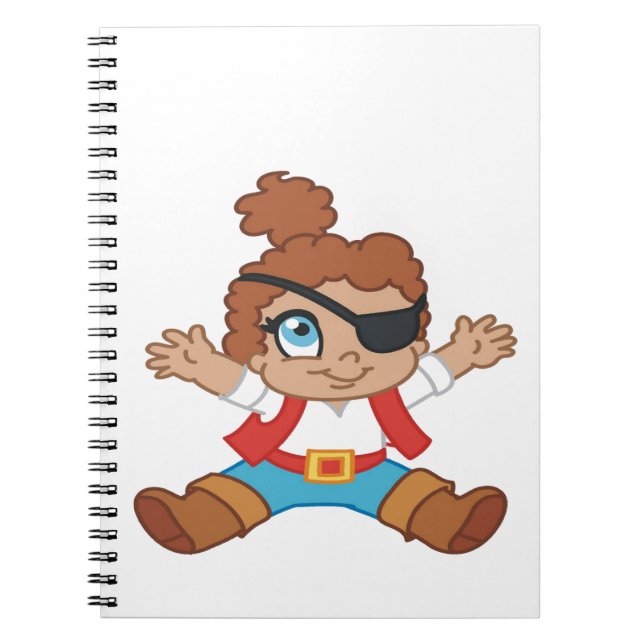 Pirate Boy Notizblock (Vorderseite)