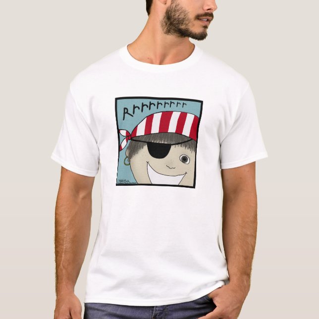 Pirate Boy Rrrrrr T-Shirt (Vorderseite)