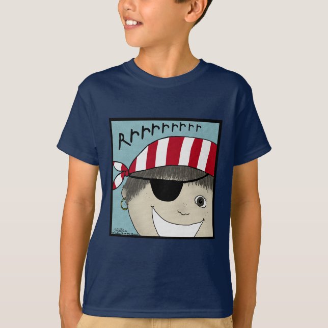 Pirate Boy Rrrrrr T-Shirt (Vorderseite)