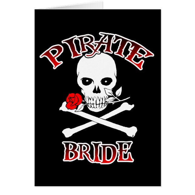 Pirate Bride Card (Vorne)